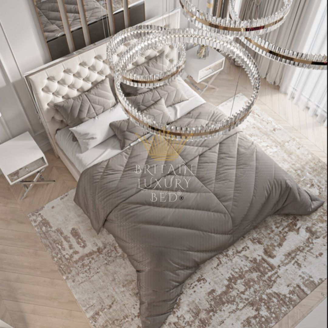 Mirror Bed - Opulent Hush Bed - Reflecting Opulence in the Ultimate Luxury Pro Series