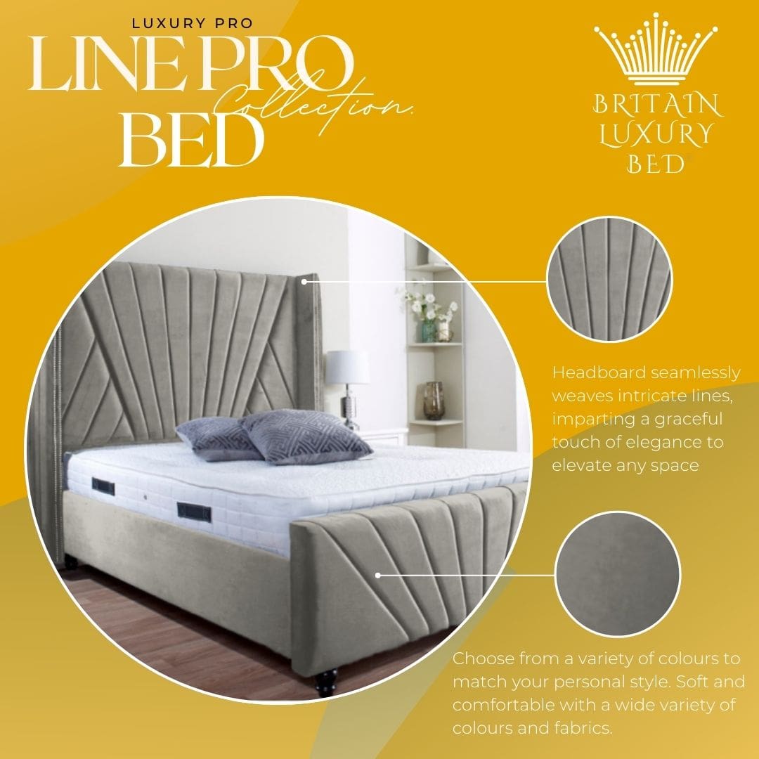 Fenton Ottoman Upholstered Bed Frame