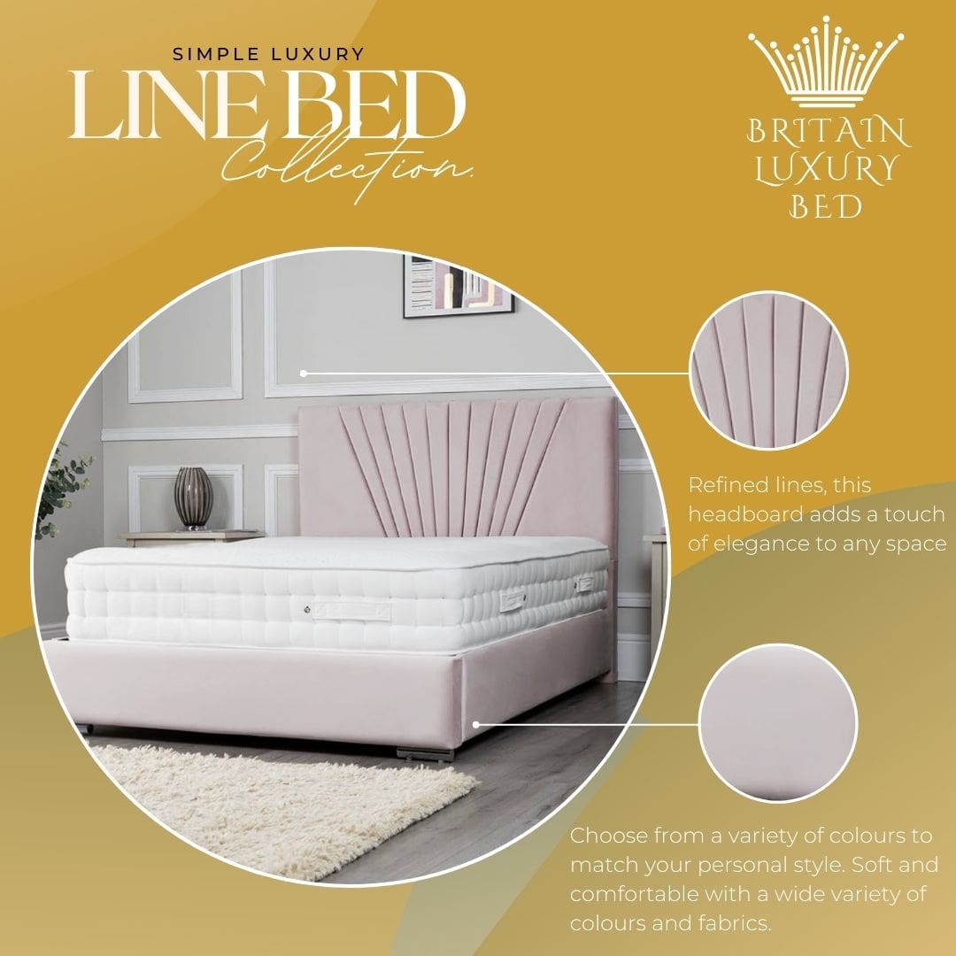 Lexie Upholstered Bed Frame/Ottoman Storage Bed