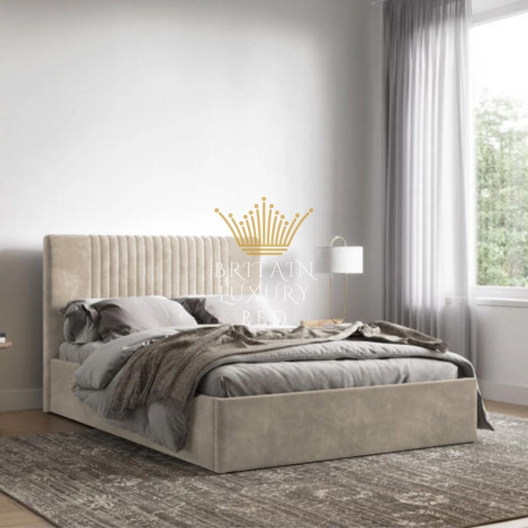 Malmo Storage Upholstered Bed Frame/| Double | Single | KingSize | Super King Size| Queen Bed
