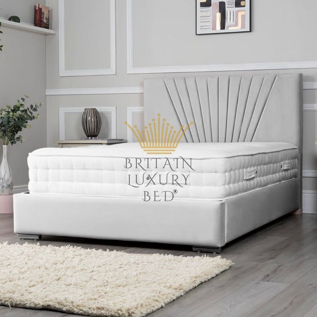 Lexie Upholstered Bed Frame/Ottoman Storage Bed