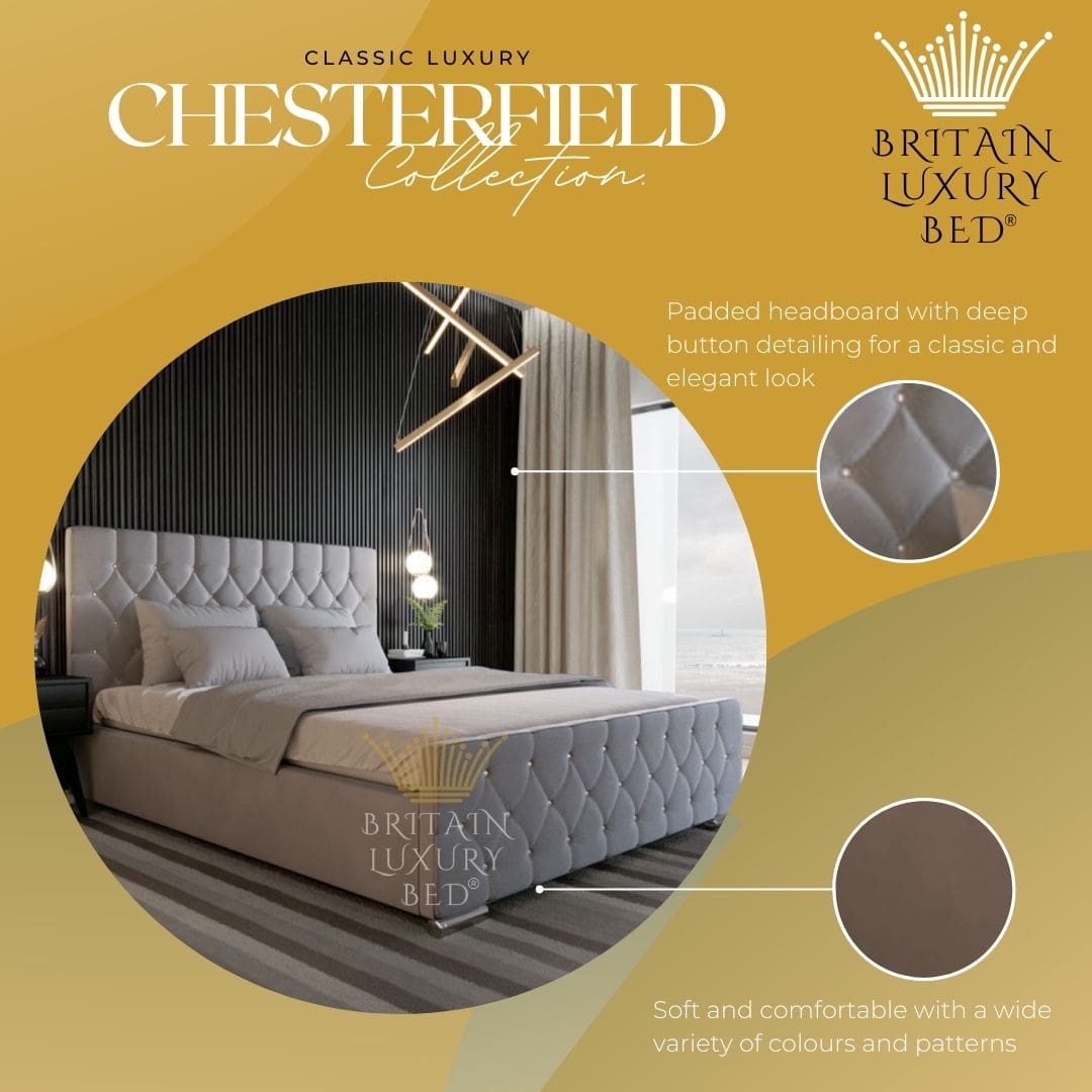 Enigmatic 50'' Chesterfield Bed