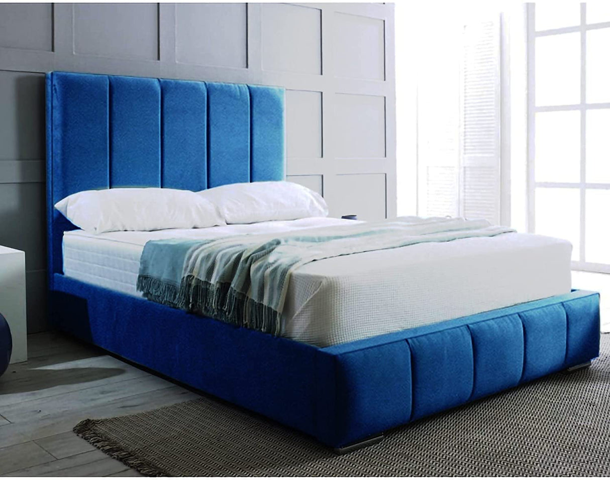 Britainsleep Edelmann Upholstered Ottoman Storage Bed Frame | Double | Single | Small Double | KingSize | Super King Size Bed Britainsleep