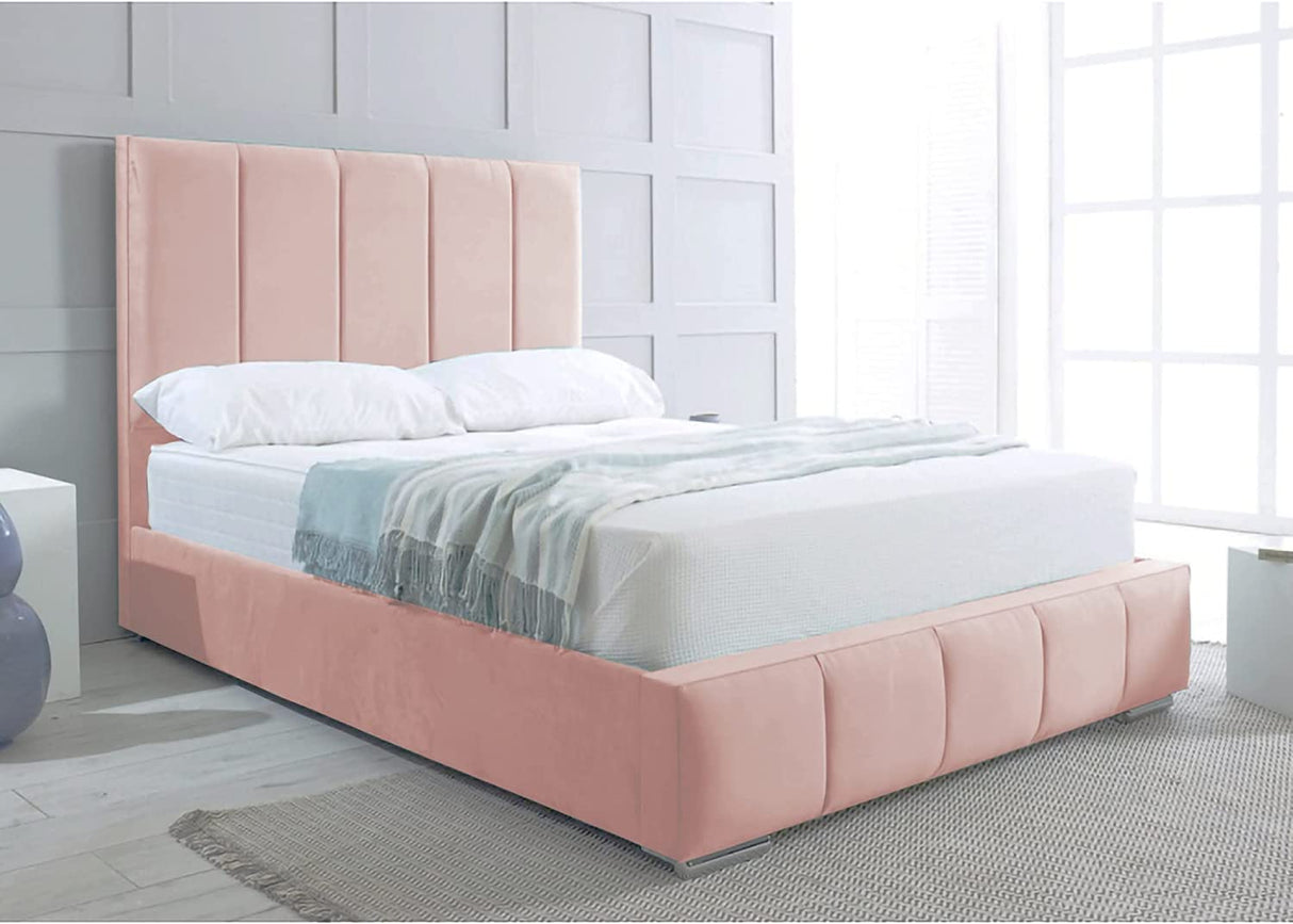 Britainsleep Edelmann Upholstered Ottoman Storage Bed Frame | Double | Single | Small Double | KingSize | Super King Size Bed Britainsleep