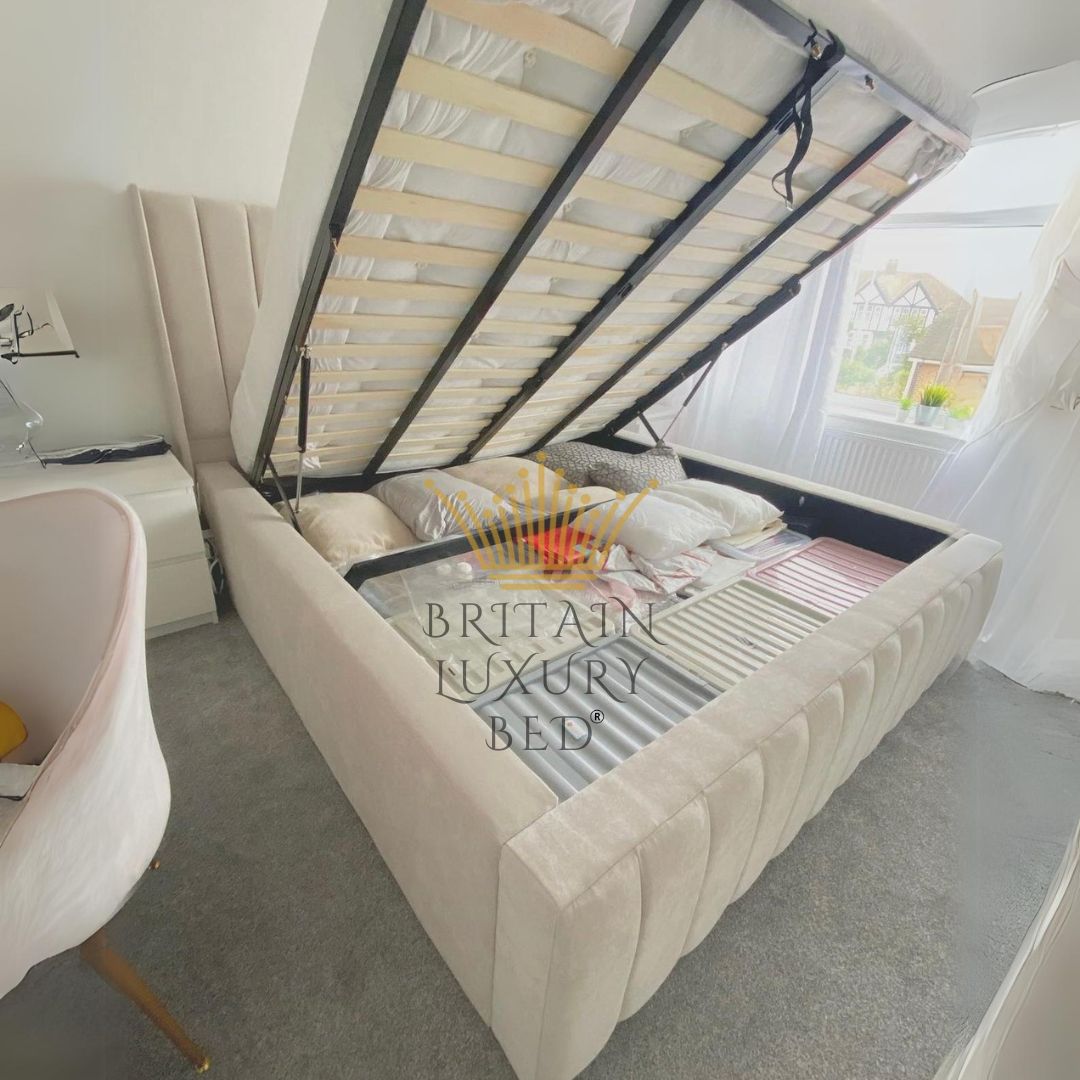Windermere Luxury Wing Bed - 18'' Sides of Opulent Elegance in the Ultimate Luxury Pro Series