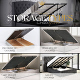 IKEA Upholstered Luxury Design Ottoman Bed